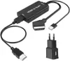 HDMI auf Scart Konverter Adapter mit HDMI Kabel und Scart Produktbild-Vorschau 1