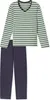 Schiesser Damen Schlafanzug lang mineral Serie Casual Produktbild-Vorschau 2