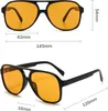 Vintage Herren Polarisierte Sonnenbrille Damen Retro Oval Produktbild-Vorschau 3