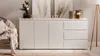 Sideboard Anrichte 178 cm weiß - 3 Schubladen - IMAGE - Die Produktbild-Vorschau 2