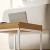 HOMCOM 2er-Set Couchtisch, Eckiger Beistelltisch, Produktbild-Vorschau 8
