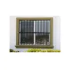 Fenstergitter ausziehbar 55 × 95 bis 100 × 165 cm Schwarz – Produktbild-Vorschau 4