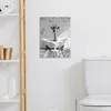 MuchoWow® - Leinwandbilder - Giraffe - Tier - Badewanne - Produktbild-Vorschau 3