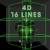 4D laserová vodováha s 16 čarami - samonivelační, USB Náhled obrázku produktu 10