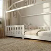Kinderbett 90x200 mit Rausfallschutz und Lattenrost, Produktbild-Vorschau 4