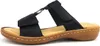 Rieker Damen Pantolette mit Klettverschluss und T-Riemen Produktbild-Vorschau 58