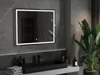 Mexen Miko kúpeľňové zrkadlo s podsvietením 100 x 80 cm, Náhľad obrázku produktu 2