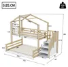 Flieks Etagenbett 90x200 / 140x200cm mit Rausfallschutz, Produktbild-Vorschau 7