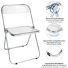 1er Set Acryl Klappstuhl Lounge-Sessel Besuchersstuhl Produktbild-Vorschau 4