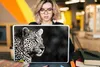 MuchoWow® Laptop Aufkleber Sticker Cover Leopard - Schwarz Produktbild-Vorschau 5