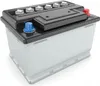 A studio shot of a car battery on a white background. Produktbild-Vorschau