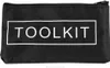 A black pouch with the word "TOOLKIT" in white letters inside a white rectangle. Produktbild-Vorschau