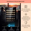 Klarstein Cave a Vin, Réfrigérateur à Vin sur Pieds avec Voir les images du produit 4