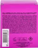 The image shows the back of a pink perfume box with detailed product information and warnings. Produktbild-Vorschau