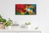 Wohnzimmer-Bild Leinwand Uhr Geräuschlos Kunstdruck 60x30 Produktbild-Vorschau 3