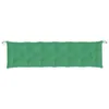 vidaXL Cuscini per panca da giardino 2 pz. Verde 200x50x7 Anteprima dell’immagine prodotto 13