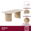 HOOZ Couchtisch Set Keramik Traventin-Optik – kratzfest & Produktbild-Vorschau 5