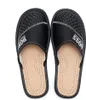 Herren Kunstleder Hausschuhe Pantoffeln Klassische Slippers Produktbild-Vorschau 3