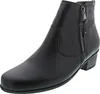 A single black ankle boot is shown against a white background. Anteprima dell’immagine prodotto