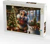 CALVENDO Puzzle Weihnachtswunderland: Ein Hamster im Produktbild-Vorschau 2