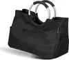 eluno Einkaufstasche WARWE aus Polyester, schwarz 43 x 29,5 Produktbild-Vorschau 1