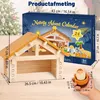 Vianočný kalendár Kerststal pre deti, 24 dní, drevená Náhľad obrázku produktu 4