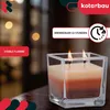 KOTARBAU® Bougie parfumée à 2 mèches dans un verre Bougie à Voir les images du produit 2