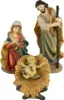 Velké figurky do betléma Svatá rodina 4 ks, cca 30 cm, K Náhled obrázku produktu 2