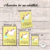 Mr. & Mrs. Panda Bild Einhorn Pupsen DIN A2 - Gelb Pastell Produktbild-Vorschau 3