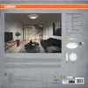 OSRAM ORBIS BERLIN lampa sufitowa LED 390mm, czarna, 24W, Podgląd zdjęcia produktu 3