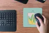 MuchoWow® Mauspad Mousepad Blätter - Pflanze - Rahmen - Produktbild-Vorschau 4