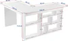 Skye Decor, Vesper - White, Atlantic Pine, Schreibtische, Produktbild-Vorschau 7
