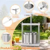 YARDIN 5L nerezová odšťavovač na ovocie, na hrozno, Náhľad obrázku produktu 6