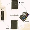 TEUEN Porte-monnaie femme Vintage en cuir Protection RFID Voir les images du produit 2