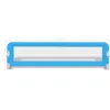 vidaXL Kleinkind Bettschutzgitter 2 Stück Blau 150 x 42 cm Produktbild-Vorschau 7
