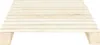 vidaXL Palettenbett Massivholz Kiefer 100×200 cm Produktbild-Vorschau 3