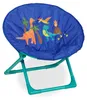 Relaxdays Moonchair Kinder, Dino, faltbar, HxBxT: 47 x 50 x Produktbild-Vorschau 1