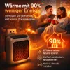 WellHeater™ Heizlüfter Mini Heizstrahler Keramik Produktbild-Vorschau 3