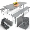 Set tenda da birra AREBOS 3 pezzi | tavolo + 2 panche, Anteprima dell’immagine prodotto 1