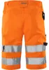 Fristads High Vis Green Shorts Kl. 2 2650 GPLU Produktbild-Vorschau 2