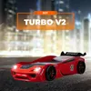 Autobett TURBO V2 Kinderbett im Rennwagen-Design mit Produktbild-Vorschau 2