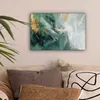 MuchoWow® - Leinwandbilder - Grün - Modern - Marmor - Produktbild-Vorschau 2