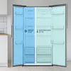 homeX Side by Side Kühlschrank, Kühl-Gefrier-Kombination, Produktbild-Vorschau 5