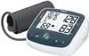 A Beurer blood pressure monitor with its cuff is displayed against a white background. Produktbild-Vorschau