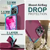 Custodia ibrida per iPhone 15 Plus Custodia smerigliata Anteprima dell’immagine prodotto 2