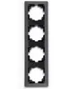 ChiliTec 23054 MILOS 4-fach Rahmen Anthrazit Produktbild-Vorschau 7