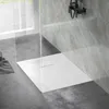 LuxeBath Duschwanne 90x80cm Weiß Extra flache SMC Produktbild-Vorschau 9