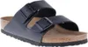 A black Birkenstock Arizona sandal is shown from a side-angle on a white background. Anteprima dell’immagine prodotto