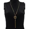 Steuer Modeschmuck Anhänger mit Kette Metall 71 schwarz Produktbild-Vorschau 4