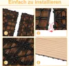 TolleTour 6 Stk. WPC-Fliesen Terrassenfliesen Klickfliesen Produktbild-Vorschau 3